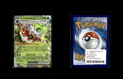 Forretress ex - Paldea Evolved #5 [Double Rare]