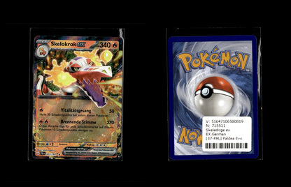 Skeledirge ex - Paldea Evolved #37 [Double Rare]