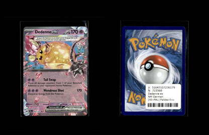 Dedenne ex - Paldea Evolved #93 [Double Rare]