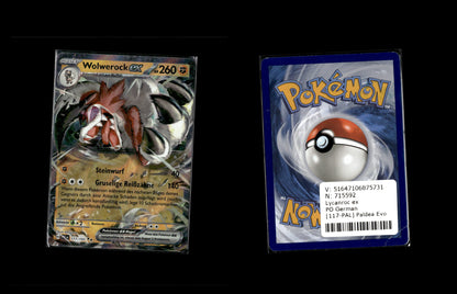 Lycanroc ex - Paldea Evolved #117 [Double Rare]