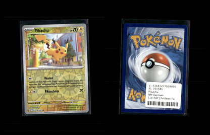 Pikachu - Paldean Fates #18 [Common]