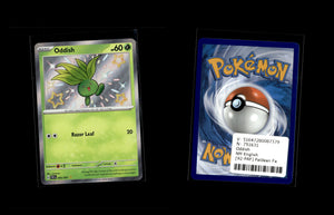 Oddish - Paldean Fates #92 [Shiny Rare]