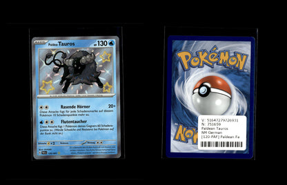 Paldean Tauros - Paldean Fates #120 [Shiny Rare]