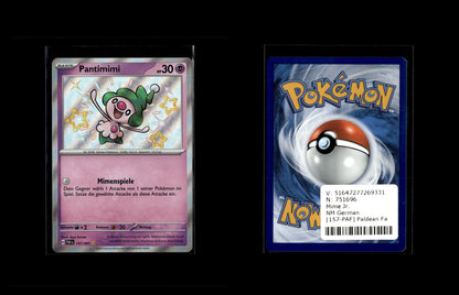 Mime Jr. - Paldean Fates #157 [Shiny Rare]