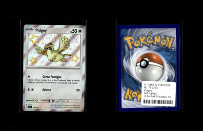 Pidgey - Paldean Fates #196 [Shiny Rare]