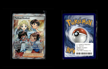 Paldean Student - Paldean Fates #230 [Ultra Rare]