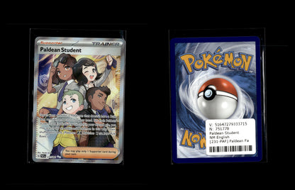 Paldean Student - Paldean Fates #231 [Ultra Rare]