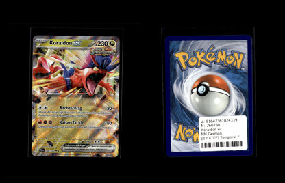 Koraidon ex - Temporal Forces #120 [Double Rare]