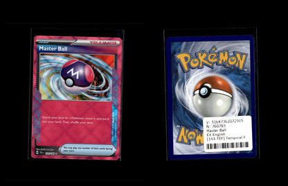 Master Ball - Temporal Forces #153 [ACE Rare]
