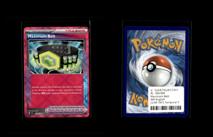 Maximum Belt - Temporal Forces #154 [ACE Rare]