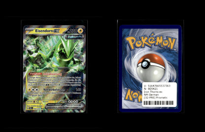 Iron Thorns ex - Prismatic Evolutions #32 [Double Rare]