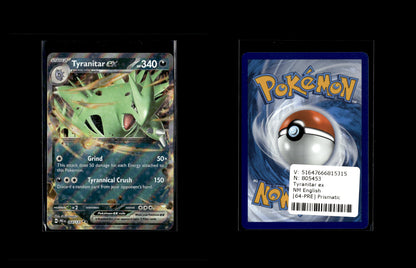 Tyranitar ex - Prismatic Evolutions #64 [Double Rare]