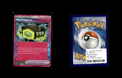 Maximum Belt - Prismatic Evolutions #117 [ACE Rare]