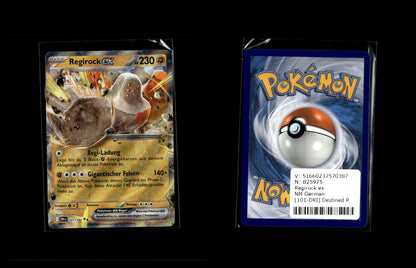 Regirock ex - Destined Rivals #101 [Double Rare]