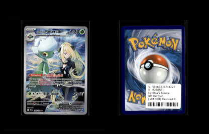 Cynthia's Roserade - Destined Rivals #184 [Illustration Rare]