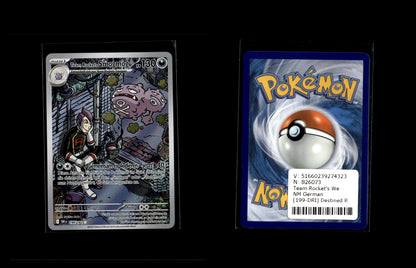Team Rocket's Weezing - Destined Rivals #199 [Illustration Rare]