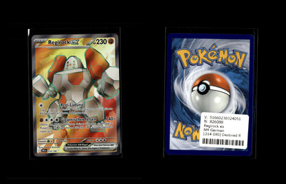 Regirock ex - Destined Rivals #214 [Ultra Rare]