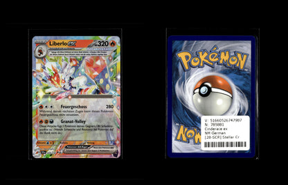 Cinderace ex - Stellar Crown #28 [Double Rare]