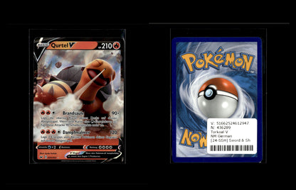 Torkoal V - Sword & Shield #24 [Ultra Rare]