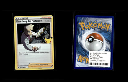 Professor's Research - Celebrations #23 [Holo Rare]