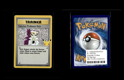 Imposter Professor Oak - Celebrations #BS 73 [Rare]