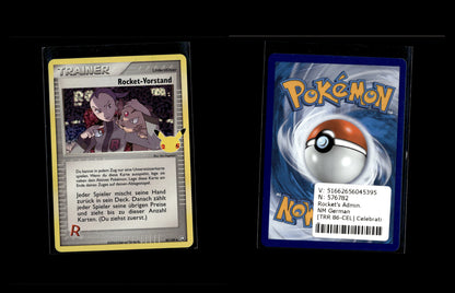 Rocket's Admin. - Celebrations #TRR 86 [Uncommon]