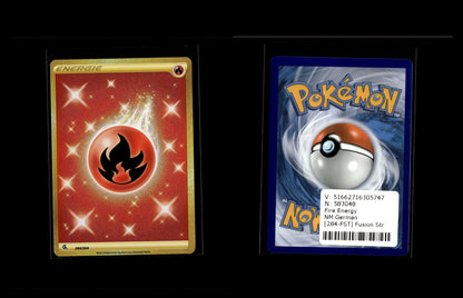 Fire Energy - Fusion Strike #284 [Secret Rare]