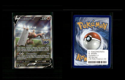 Conkeldurr V - Pokémon GO #74 [Ultra Rare]