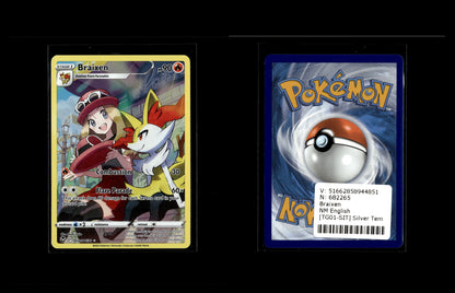 Braixen - Silver Tempest #TG01 [Holo Rare]