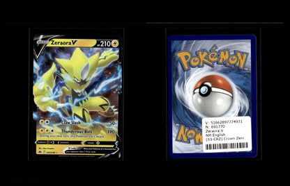 Zeraora V - Crown Zenith #53 [Ultra Rare]