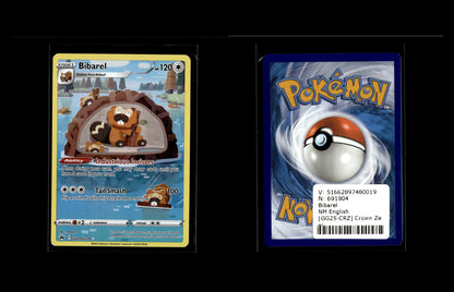 Bibarel - Crown Zenith #GG25 [Holo Rare]