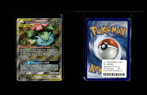 Venusaur & Snivy GX - SM Black Star Promos #229 [Promo]