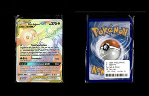 Rowlet & Alolan Exeggutor GX - Unified Minds #237 [Secret Rare]