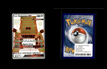 Stakataka GX - Hidden Fates #SV74 [Secret Rare]