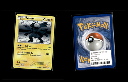 Zekrom - Black &amp; White #47 [Holo Rare]