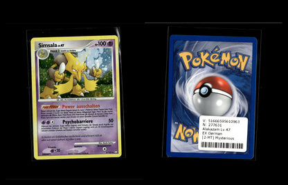 Alakazam Lv.47 - Mysterious Treasures #2 [Holo Rare]