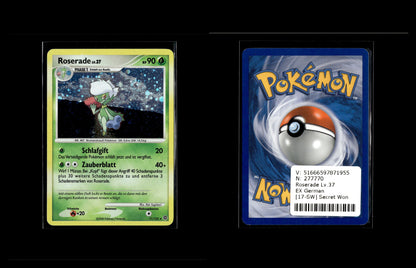 Roserade Lv.37 - Secret Wonders #17 [Holo Rare]