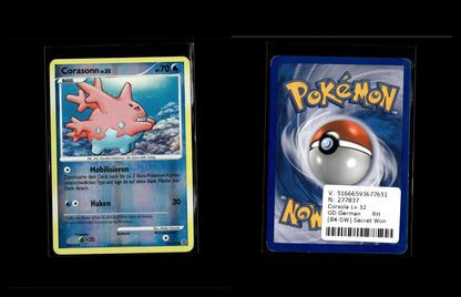 Corsola Lv.32 - Secret Wonders #84 [Common]