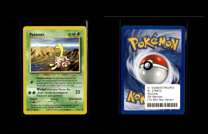 Shuckle - Neo Genesis #72 [Common]