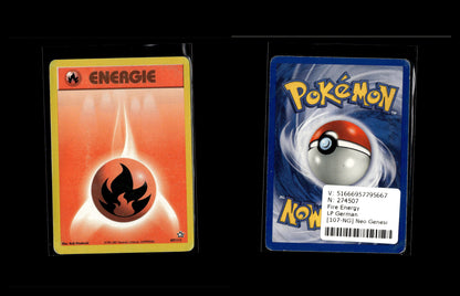 Fire Energy - Neo Genesis #107 [Common]