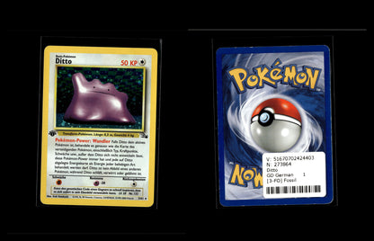 Ditto - Fossil #3 [Holo Rare]