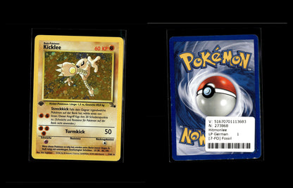 Hitmonlee - Fossil #7 [Holo Rare]