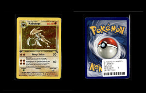 Kabutops - Fossil #9 [Holo Rare]