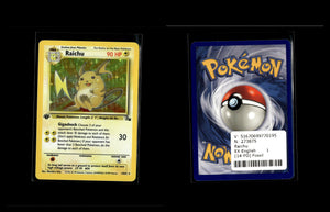 Raichu - Fossil #14 [Holo Rare]