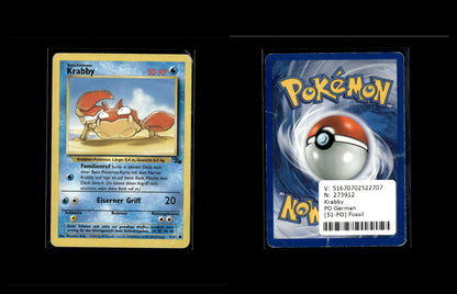 Krabby - Fossil #51 [Common]