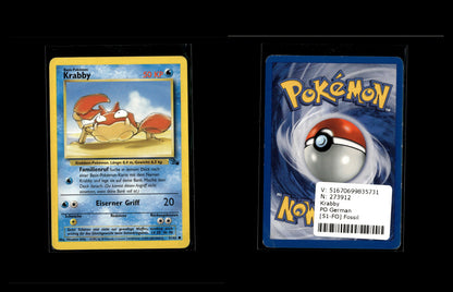 Krabby - Fossil #51 [Häufig]