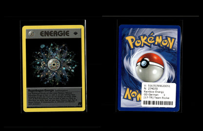 Rainbow Energy - Team Rocket #17 [Holo Rare]