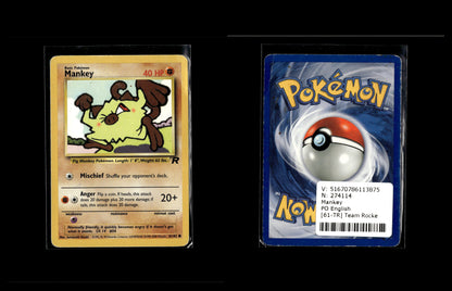 Mankey - Team Rocket #61 [Common]