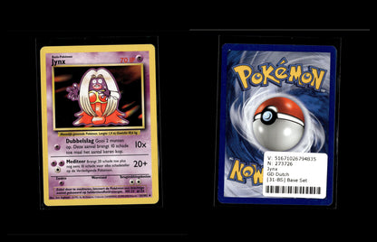 Jynx - Base Set #31 [Uncommon]