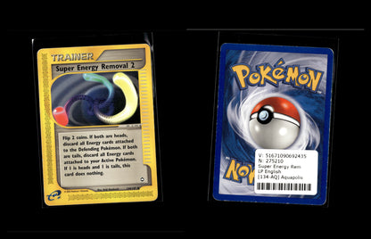 Super Energy Removal 2 - Aquapolis #134 [Uncommon]